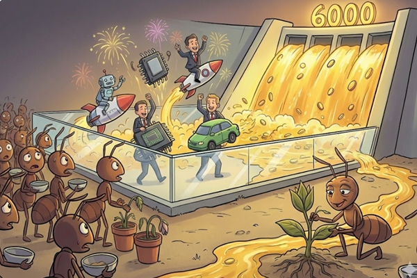 [허프생각] 코스피 6000, 나만 벼락거지? 소외된 내 계좌를 구출할 마인드 컨트롤