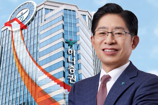 하나증권 대표 강성묵 거취 새삼 주목 받는다 : 계열사 사장단 중 유일한 사내이사로 '생산적 금융' 선봉