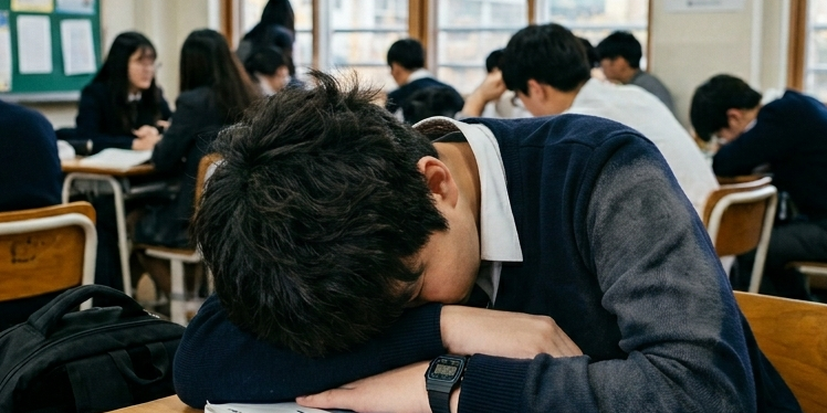 '왜 깨워' 한 중학교서 학생이 동급생 2명에게  칼을 휘둘렀다 : 사정을 들어보니 마냥 비난을 못하겠다