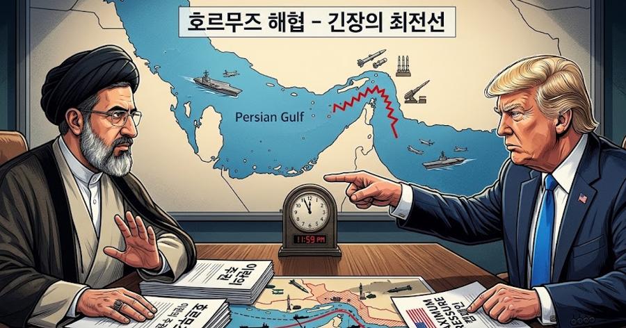 미국-이란 전쟁 '이제는 핵, 미사일, 정권교체 아니다' : 결국 '호르무즈 해협 통행료' 하나 남았다