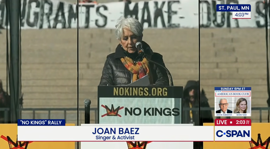 미국 전역 뒤흔든 '노킹스' 시위에서 노장들이 나섰다 : 로버트 드니로·스프링스틴 퇴행 떨치고 자유 되찾자