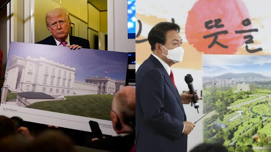 초대형 무도회장 짓는 트럼프의 '공간 파괴' 정치 : 어딘가 많이 익숙하다