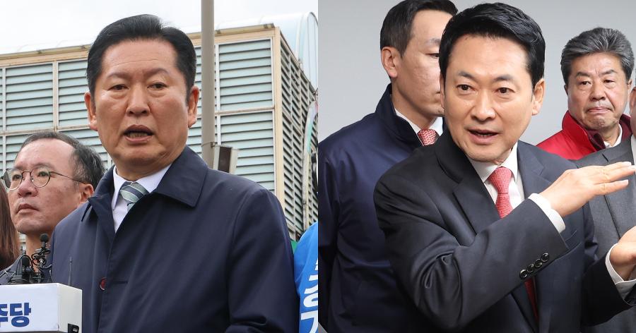 당대표 동선을 보면 선거 판세를 알 수 있다, 여야 당대표 경기도 '현장' 출동 : 이번엔 다른 듯