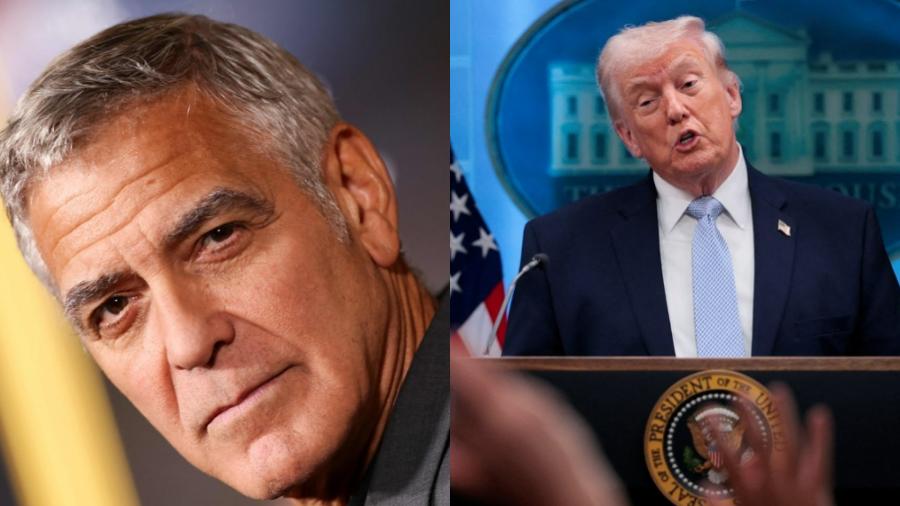 조지 클루니, 트럼프 '문명 말살' 이란 위협 발언에 전쟁 범죄 직격 : 백악관 '발 연기가 범죄' 비난