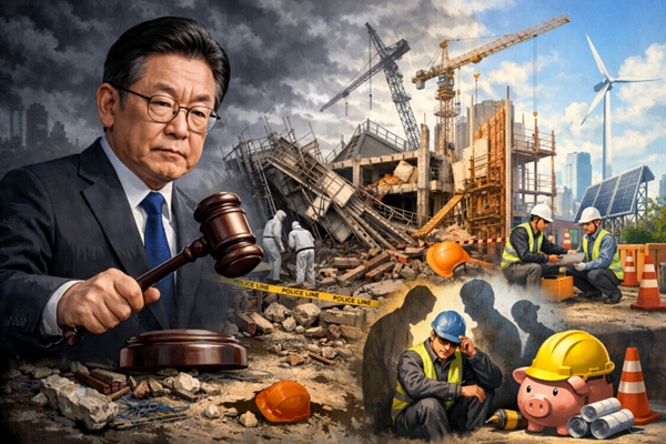 이재명 대통령식 포스코이앤씨 잡도리는 효과 없다, 자극적 처벌 프레임 벗어나 예방 인프라 투자로 돌아가자