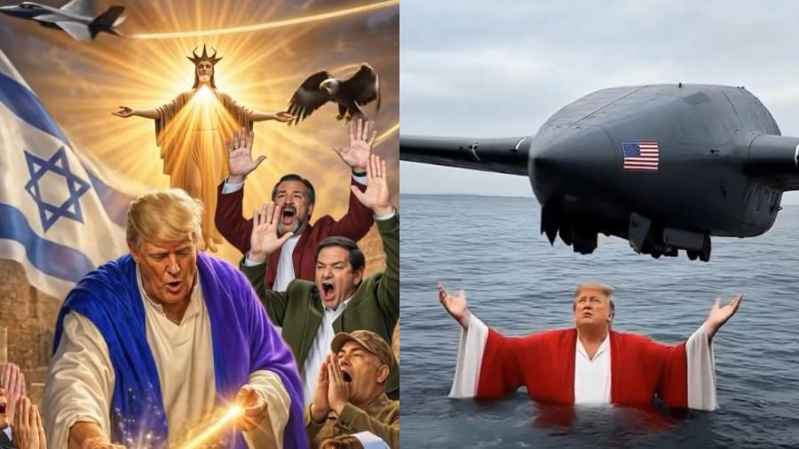 교황 레오 14세가 '예수 품에 안긴 트럼프'는 참아주지 않았다 : 하느님 이름 악용하는 자들에게 화 있을 것