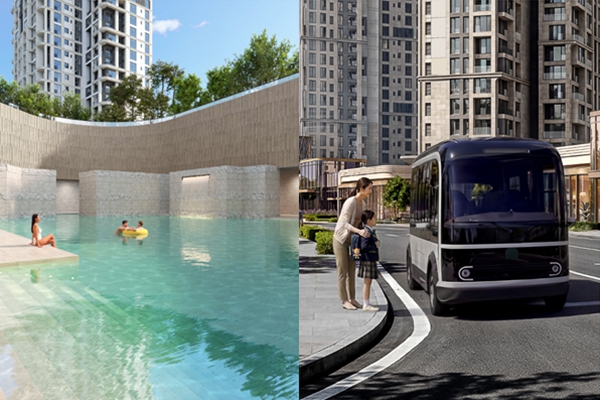 현대건설이 제시한 압구정3구역 미래상의 진화 : '단 하나의 대도시'에 설계·커뮤니티·기술·환경·서비스 총망라 