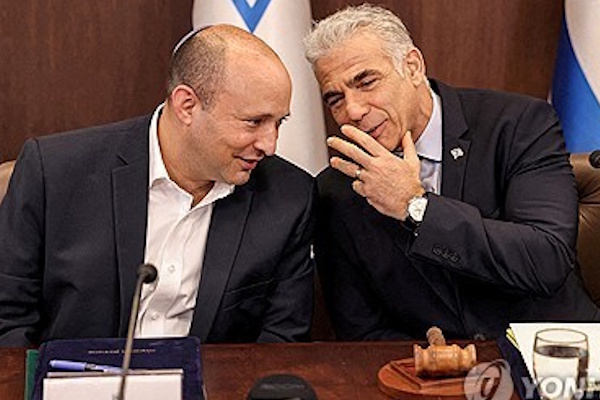 이스라엘 총리 네타냐후 '전쟁 드라이브' 제동 걸릴까, 이스라엘 야권 두 거물 전격 합당 선언