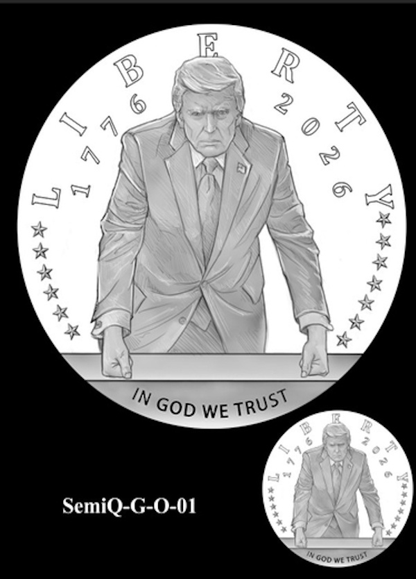 푸틴과 김정은도 하지 않은 일 : 트럼프는 미국 여권과 1달러 동전에 얼굴을 새기고, 군함에 이름 붙인다