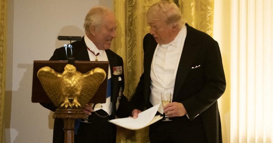 영국 찰스 국왕 미국 방문 만찬 참석자 명단은 '미국의 수준' 보여줬다 : NYT 정작 영국 인사는 극소수