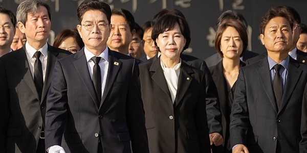 정원오 돕는 민주당 다선 현역의원들 : 5선 이인영 필두로 4선 서영교·남인순에 경쟁자였던 전현희까지