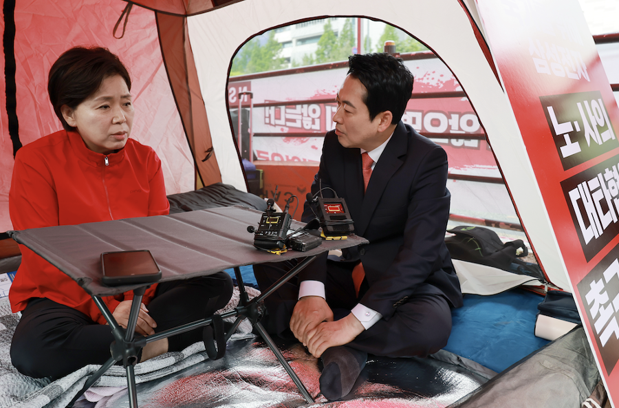 [6·3 판세 분석/경기] 이 대통령 업고 추미애 압승할까, 양향자 마지막 희망은 27일 토론회
