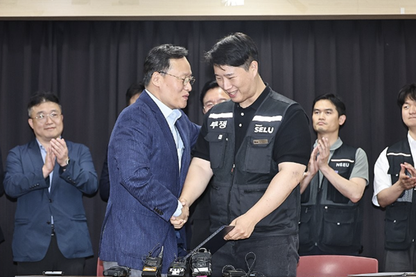 삼성전자 노사 '노조 블랙리스트' 포함 법적 분쟁 마무리하기로, 부회장 전영현의 '한마음으로' 당부 이뤄질까