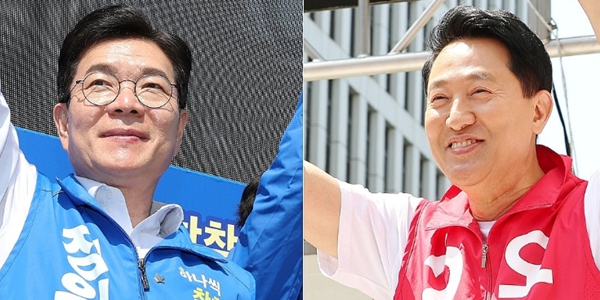 깜깜이 기간 돌입한 지방선거, 민주당 15:1이냐 6:6이냐 : 지지층 결집과 부동층 표심이 좌우