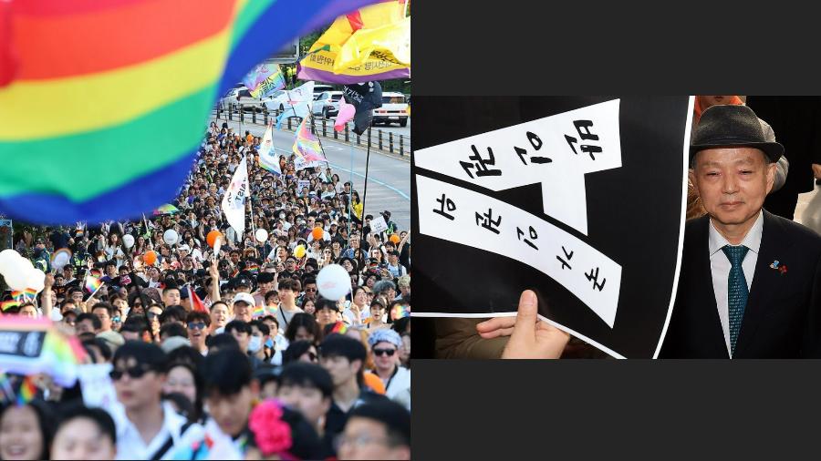퀴어축제 가면서 반동성애 집회도 참석한다? 안창호 국가인권위 위원장 향한 비판 왜 커졌나