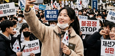 2030 인스타 덮친 재선거 시위 : 인증샷에 친구는 날 손절했다, '정치 양극화'의 불똥