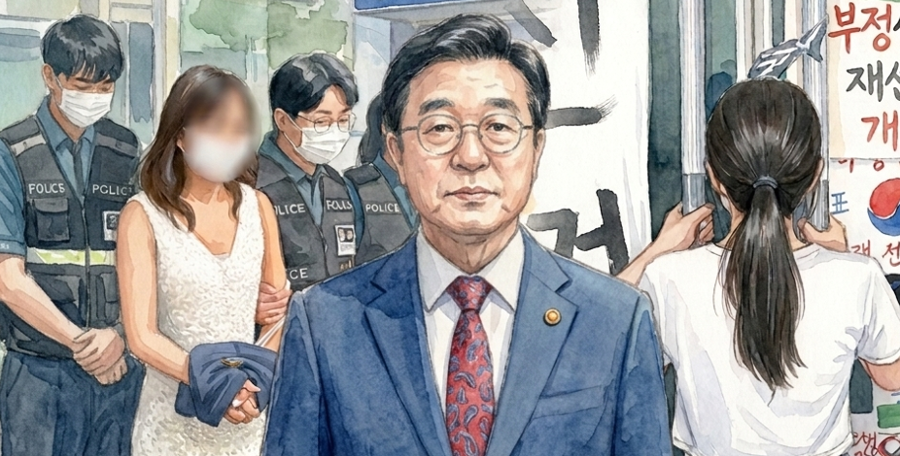 잠실 개표소 시위자 첫 구속, '올다르크' 신원 이제야 확인 : 그나저나 행안부 장관은 뭘 하고 있나