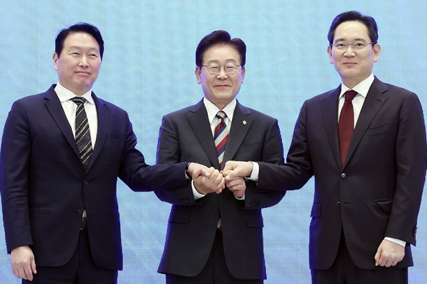 삼성·SK 광주·서남권에 반도체 800조 투자 : 이재용 대체 불가 대한민국, 최태원 AI 미래 연다 뜻 모아