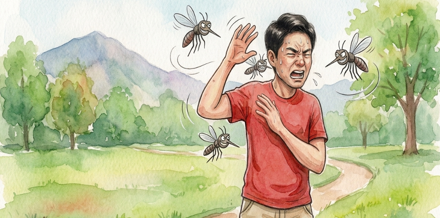 '검은 옷을 좋아한다고?' 여름철 불청객 모기가 곧 찾아온다 : 모기 피하는 데 유용한 연구 결과들