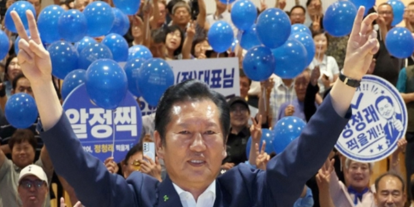 [조원씨앤아이] 민주당 권리당원 당대표 적합도 조사, 정청래 46.2% vs 김민석 42.2%