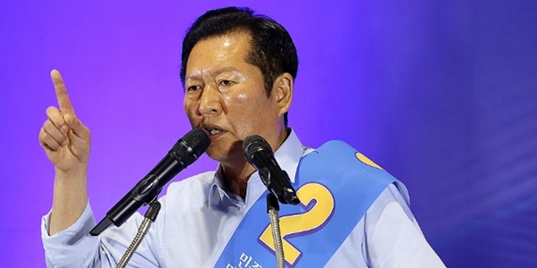 정청래가 전당대회 지역경선 1R서 '당심'으로 '조직' 돌파했다 : 2R에서도 선전 이어갈까