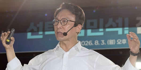 정청래·김민석, 최대 승부처 호남 표심잡기에 총력 : 격차 10%p 안이냐, 밖이냐