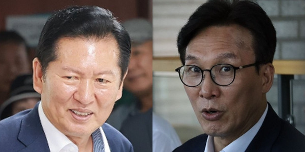 정청래·김민석, 이번엔 '노사모' 두고 충돌 : 정청래 노사모 정신으로 승리 vs 김민석 측 어색하다