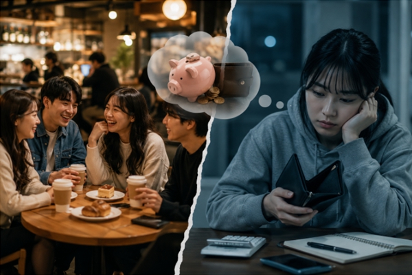 [허프 트렌드] 청년층이 '관계 비용'에 부담을 느끼고 있다 : '만남' 회피하게 하는 밥값과 커피값
