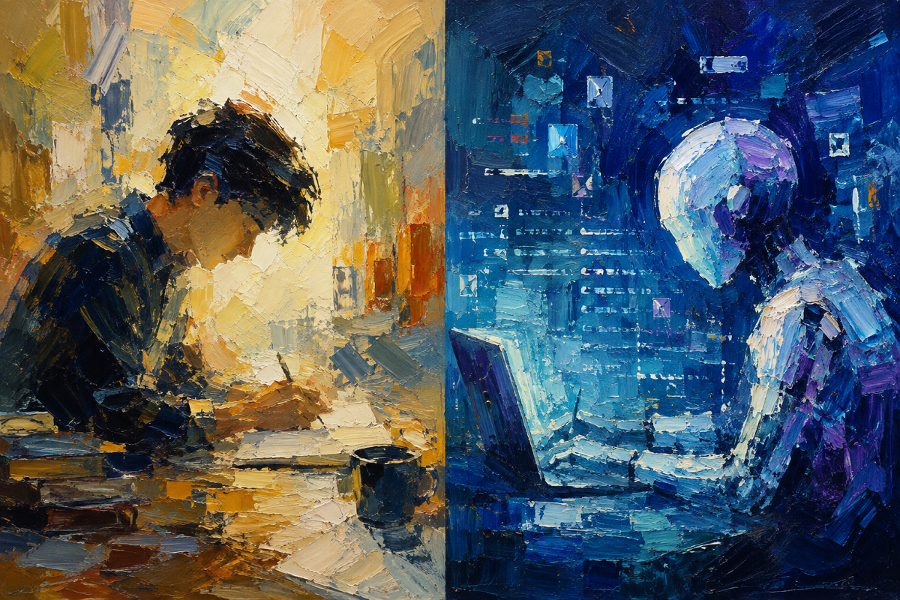 'AI 흔적'에 새로운 논쟁, '단순 도움'만 받아도 'AI 창작물' 취급 : 텍스트의 창작성(Originality)은 무엇인가