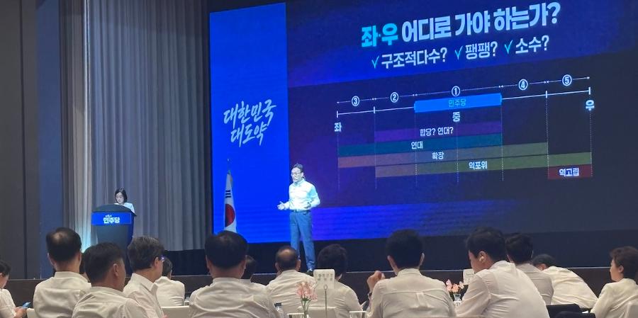 [허프 현장] 정기국회 앞둔 민주당, 1박2일 연찬회 : 이재명 정부 성공 넘어 '민생'으로 '재집권' 뜻 모은다