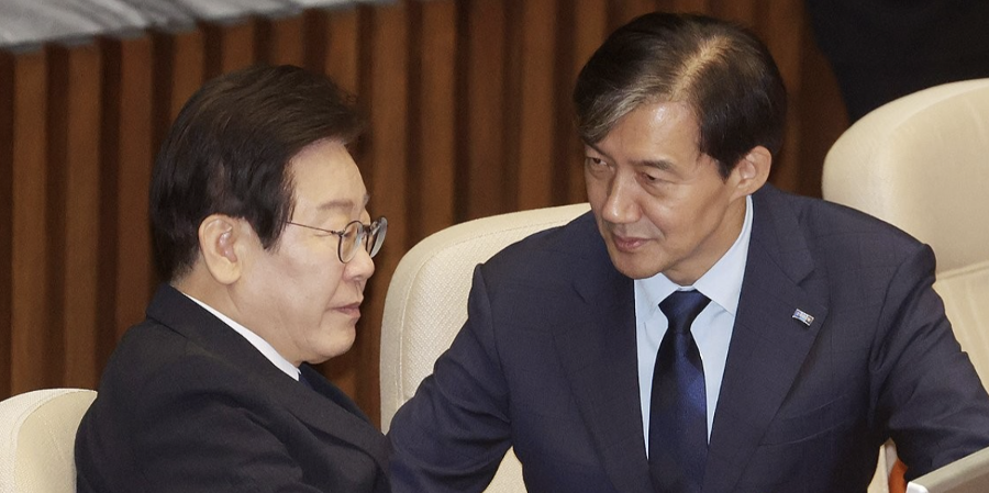 민주당 배은망덕 공세에 조국 정면 반박 : 충정으로 경고했는데 '반명' 만들어, 대통령에게 무슨 도움