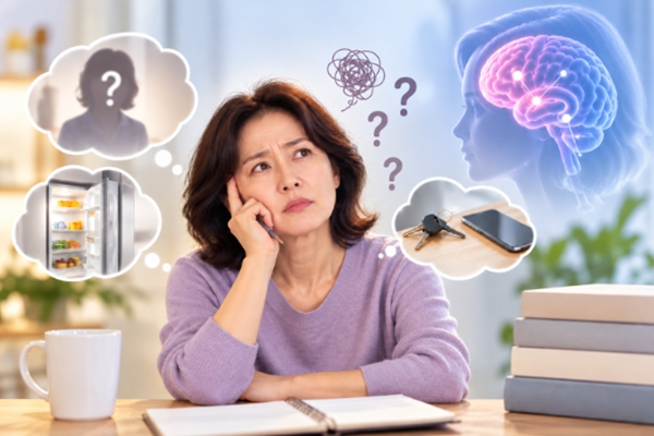 [갱년기라는 터닝포인트] ⑥기억력과 집중력 저하의 진실 : 내 머릿속의 지우개일까