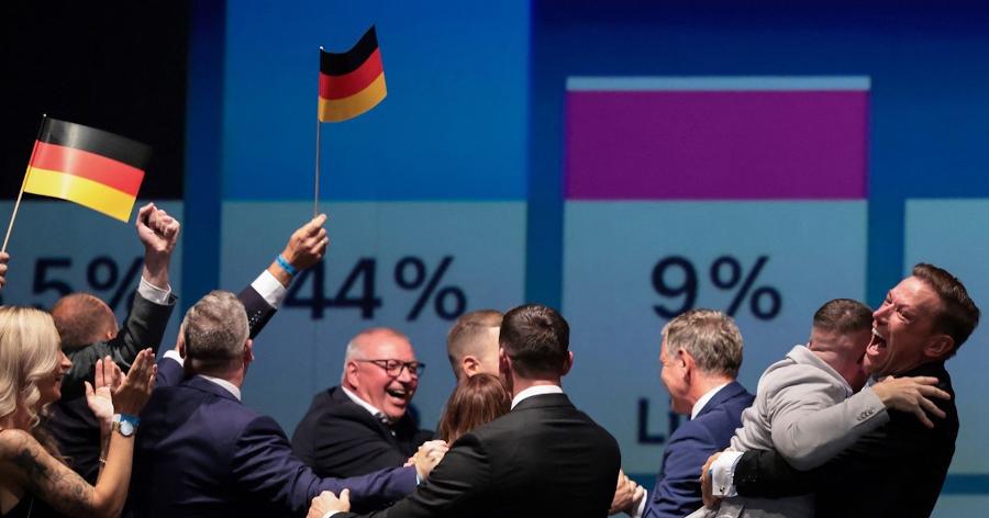 독일 극우정당 AfD 동부 주정부 선거에서 압승 : NYT 유럽 강경우파에게 새 동력 주는 위험한 신호