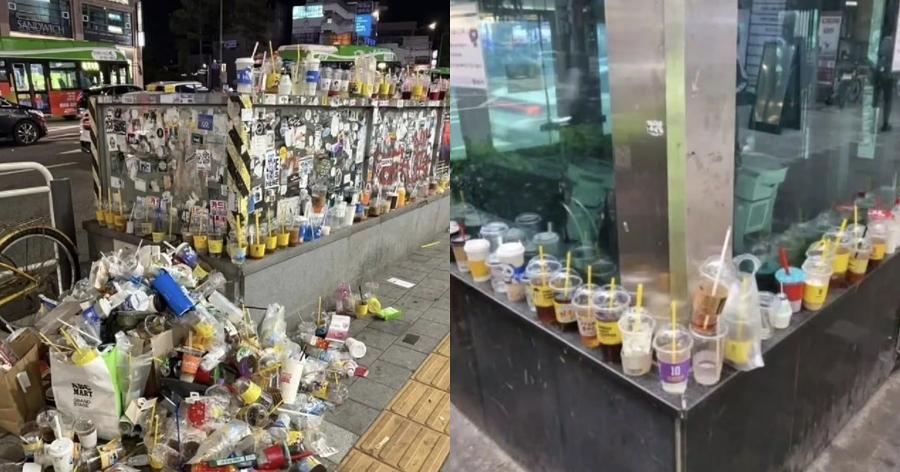 홍대·성수 핫플의 '불청객', 버려진 일회용컵과 담배꽁초 : 일본·프랑스·싱가포르가 길거리 쓰레기 잡는 법
