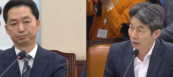 중수청장 후보자 김지용 '청문 대응' 역부족 : '정진웅 독직 폭행' '김학의 출금' 관련 문답서 드러난 '검찰개혁 무소신' 