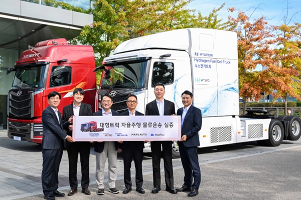 운전자가 딴생각해도 안전한 대형트럭 나온다, 현대차·기아 내년 400km 물류길에서 레벨4 자율주행 시험 시작