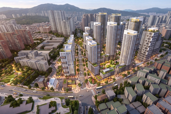 옹벽 붕괴·침수 위험 높은 상도동 201 일대 최고 35층 1800세대 아파트 단지로 : 서울시 '신속통합기획' 적용
